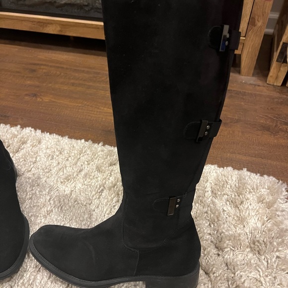 Aquatalia Unicorn Suede Riding Boots - Picture 11 of 16